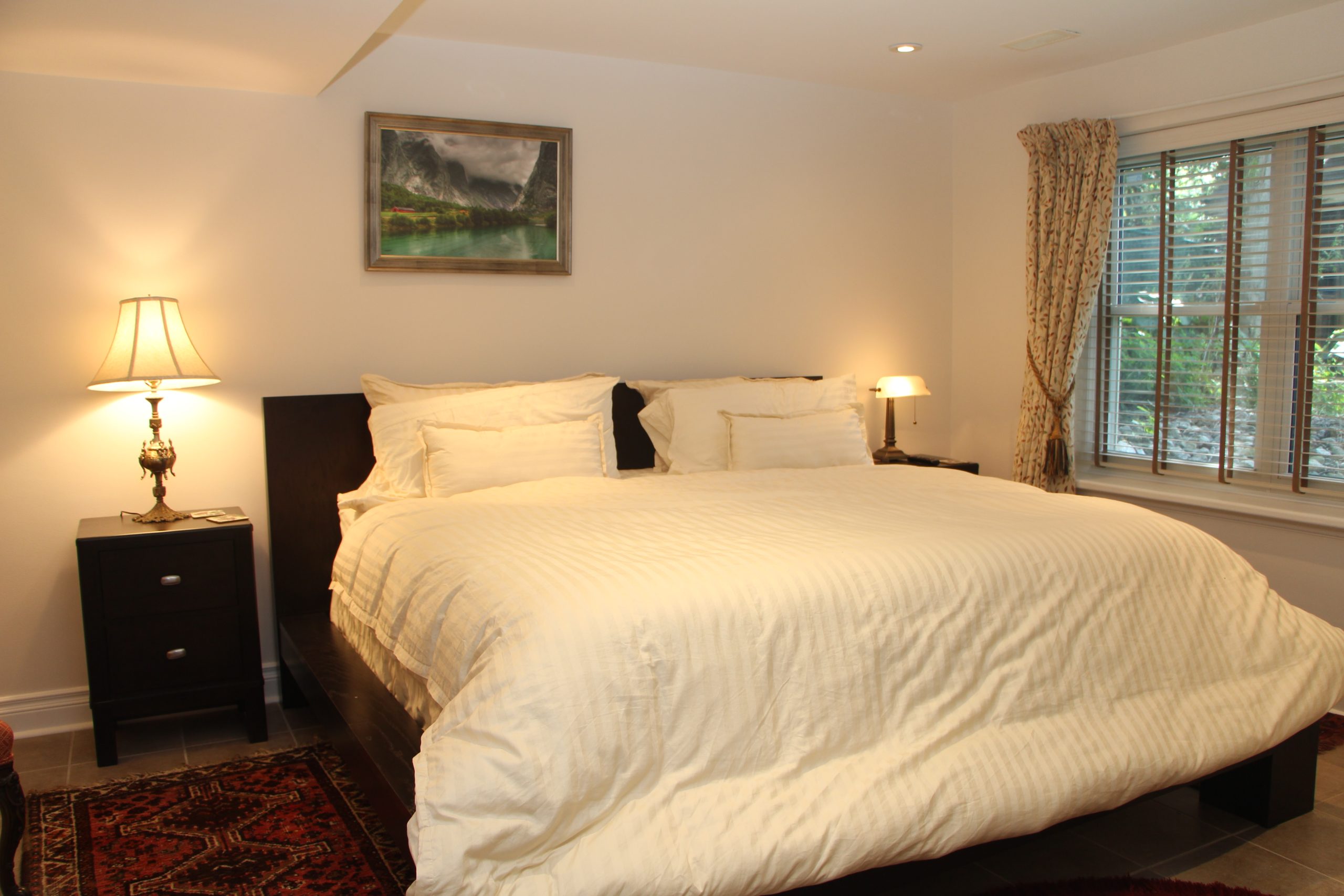 Suite #2 with king bed
