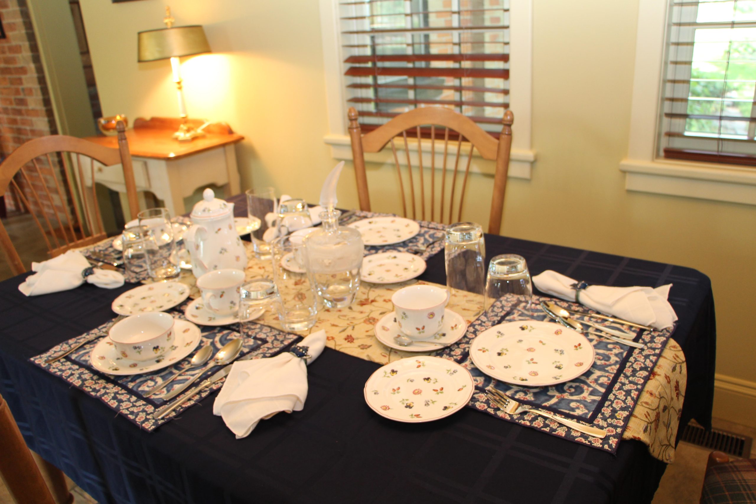 Table setting detail