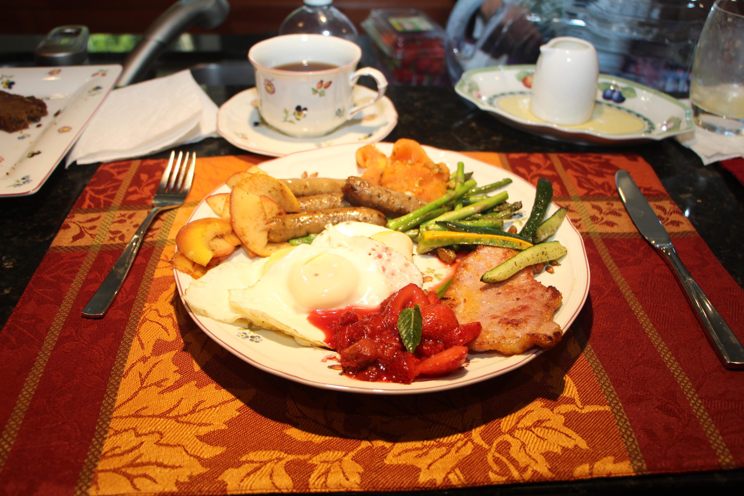 Homemade breakfast